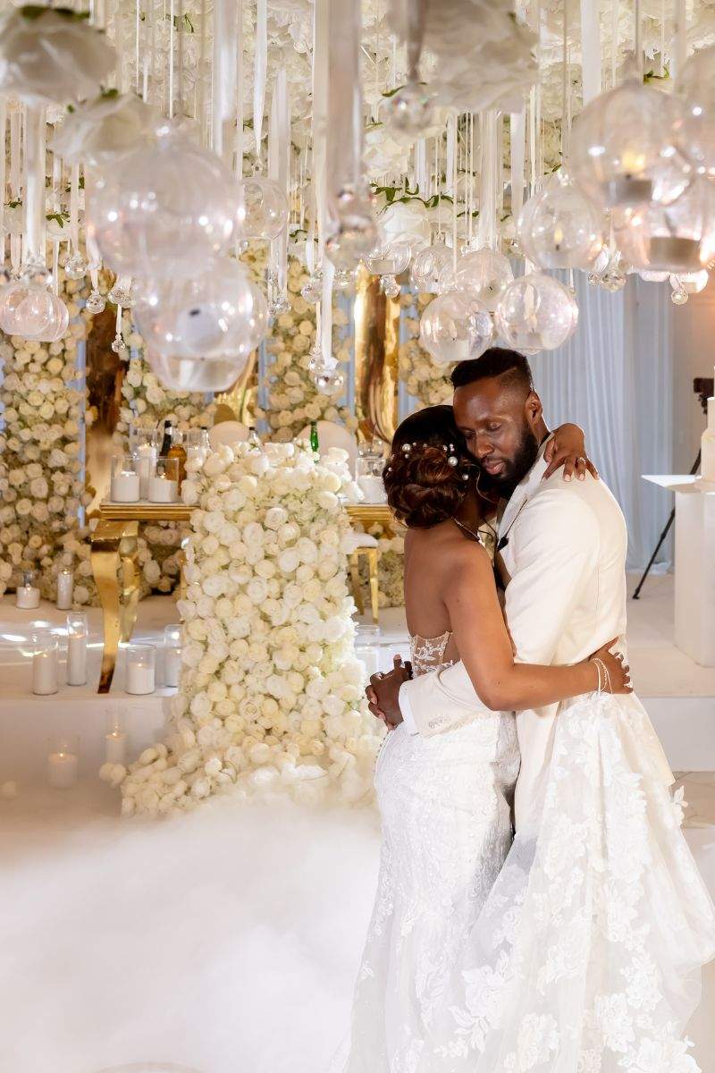 Beautiful African-Caribbean wedding in Froyle Park's Grand Ballroom